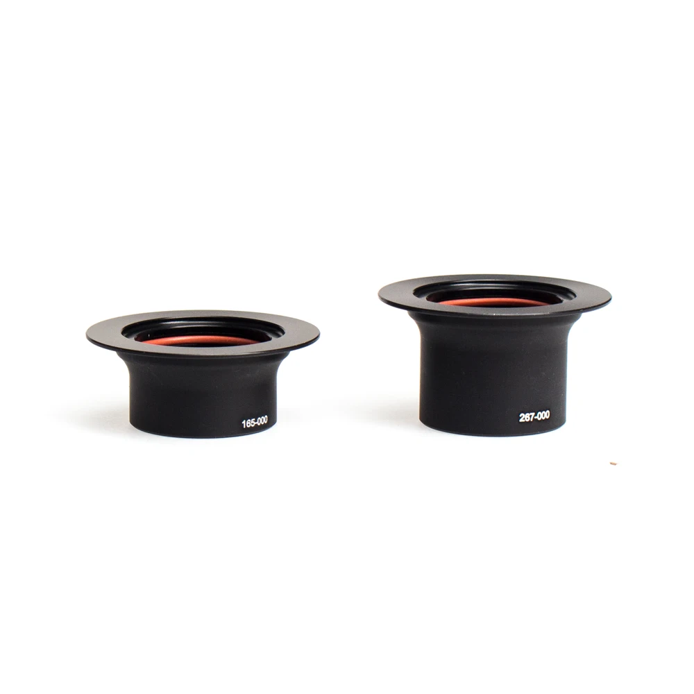 ZIPP WHEEL AXLE END CAP SET FRONT - DISC - 12x100 - ZR1 HUBS 