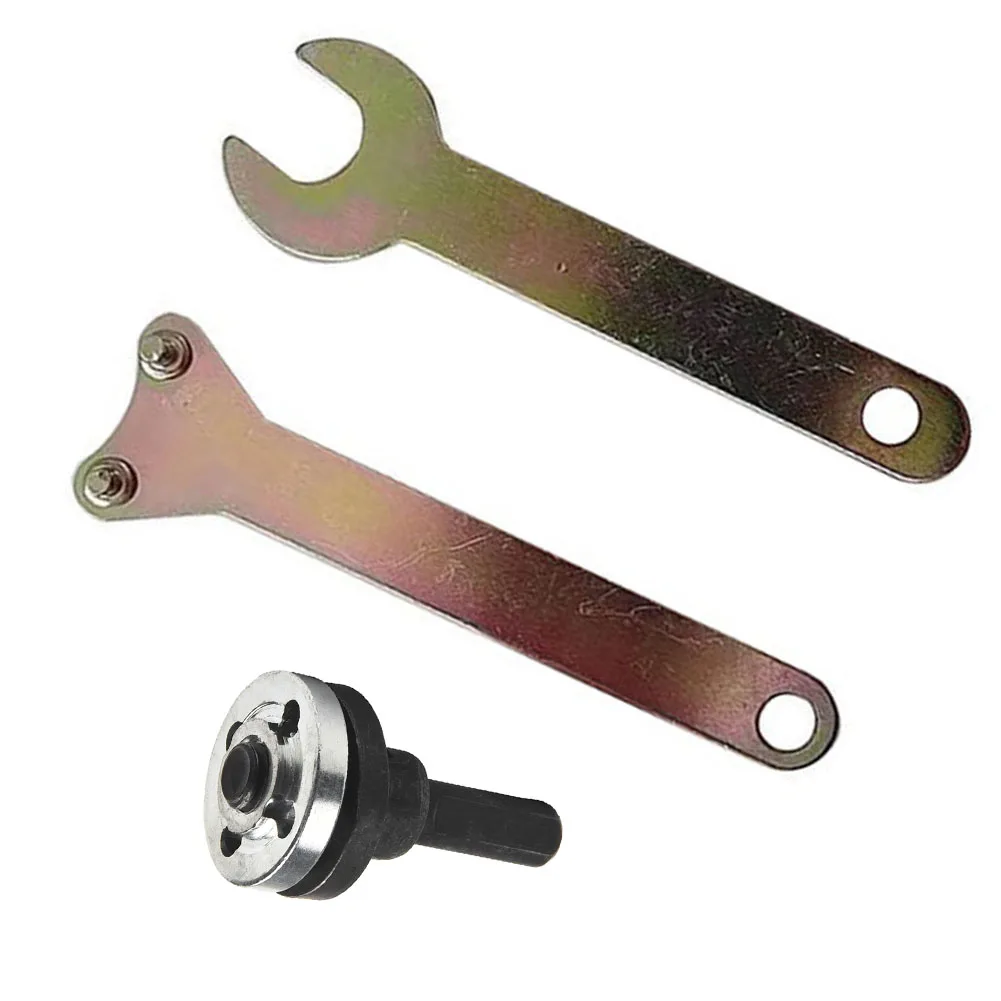 

5 Piece Set Electric Drill To Angle Grinder Connecting Rod Adapter Accessories With Wrench Abrasive Tools Power Tool Accessories