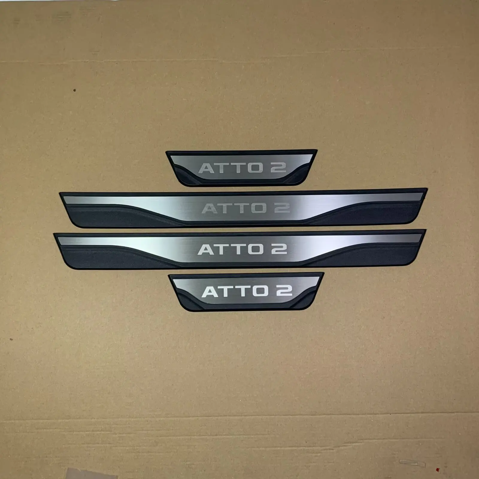 BYD Atto 2 Stainless Door Sill Scuff Plates view 3