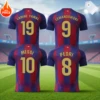 25_26 Barcelona  #19 Lamine Yamal Home Soccer Kit Jersey Short Sleeve 3Ds Football T-Shirt Youth Kids Outdoor Training  Casual 25_26 Barcelona  #19 Lamine Yamal Home Soccer Kit Jersey Short Sleeve 3Ds Football T-Shirt Youth Kids Outdoor Training  Casual