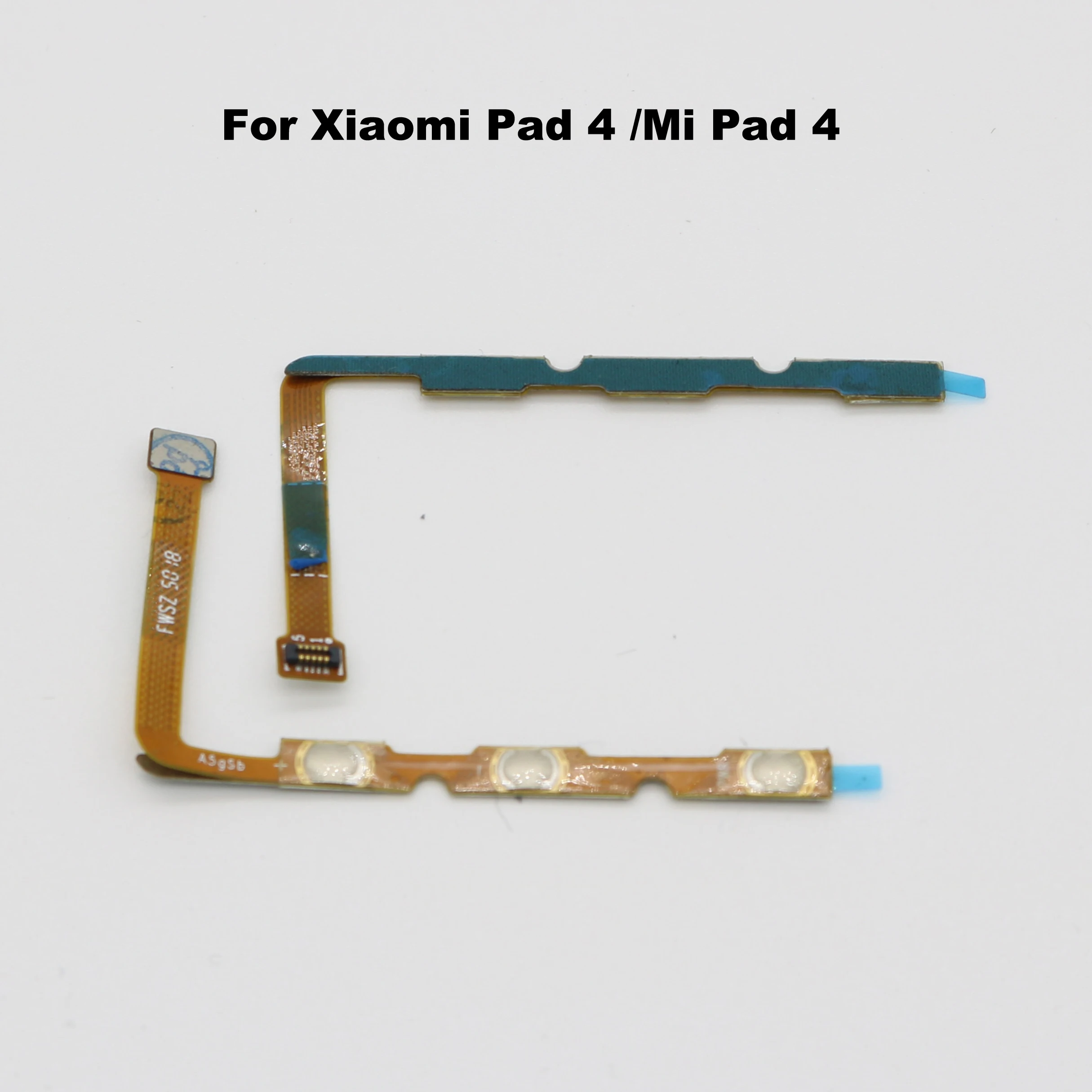 ChengHaoRan For Mipad 4 Voluem button on off power button flex cable for Xiaomi Pad 4 Mi Pad Repair parts replacement