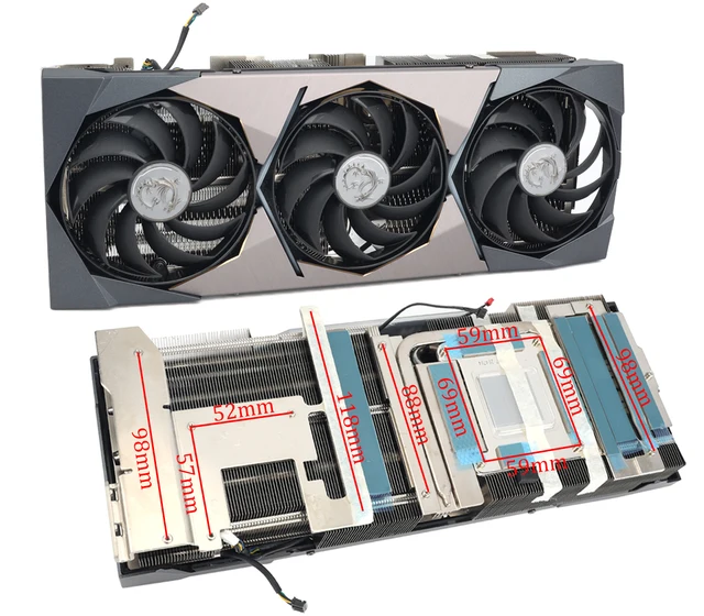 Rtx 3080 Suprim Msi 3090 Gaming X Trio Dimensions MSI GeForce RTX