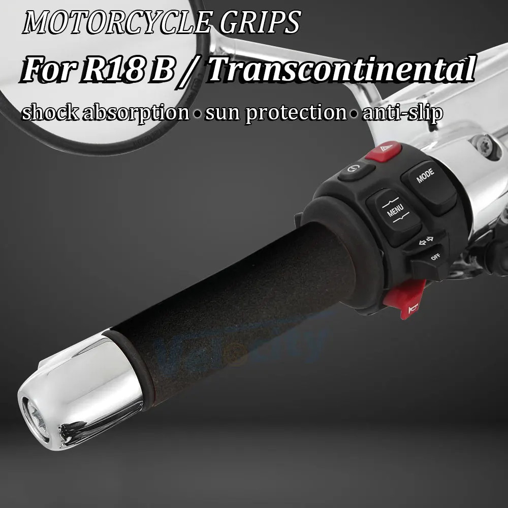 

Motorcycle Handle Anti Vibration Grips for BMW R18 Transcontinental Accessories 2023 R 18 First Edition R18B First Edition 2022