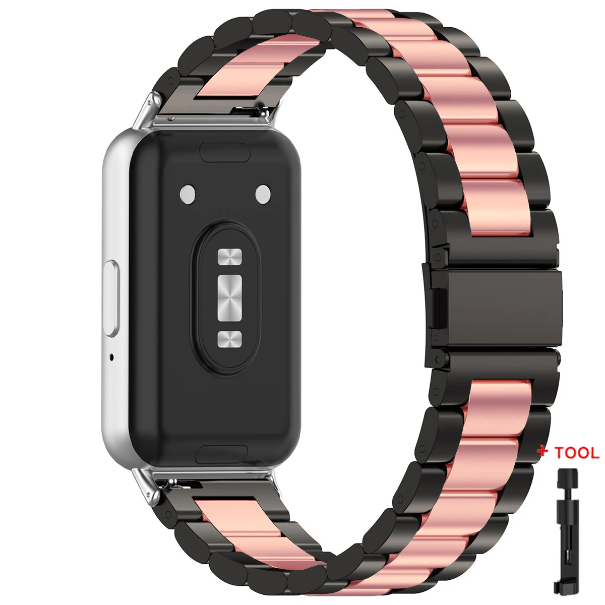 Elegant Stainless Steel Band - Premium Strap Bracelet for Smartwatch Accessories
