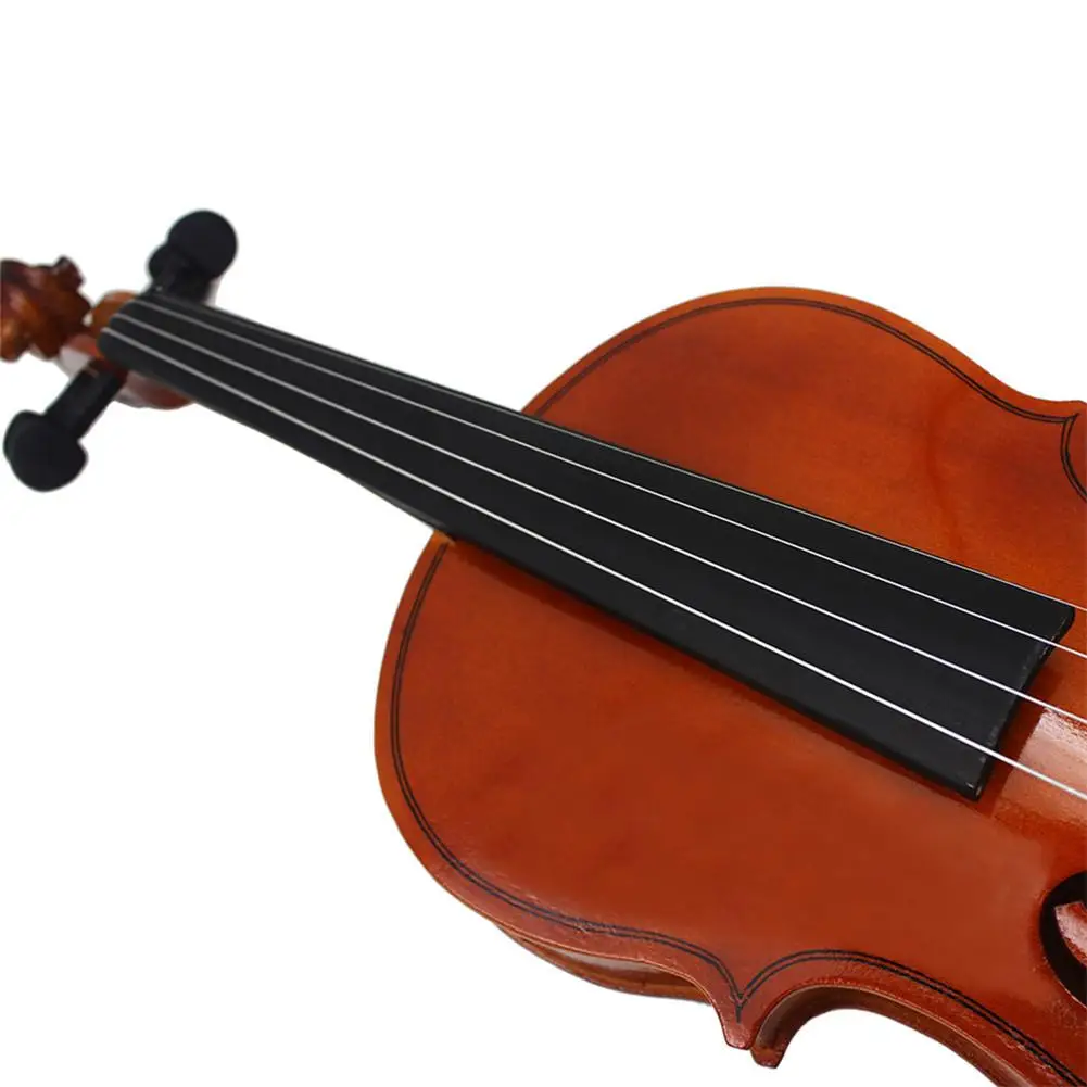 Violin Natural Acoustic Solid Wood Spruce Flame Maple Veneer Fiddle With Cloth Case Rosin Sets for Acoustic Violin