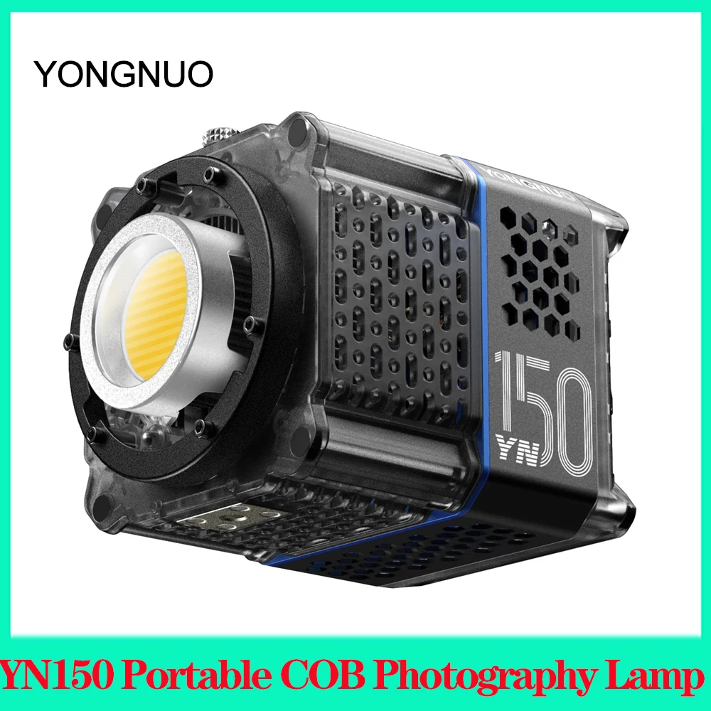 

YONGNUO YN150 YN150S Mini Bowens Mount COB светодиодный 2700-6500K 150W лампа непрерывного освещения для студийных кинопроизводителей