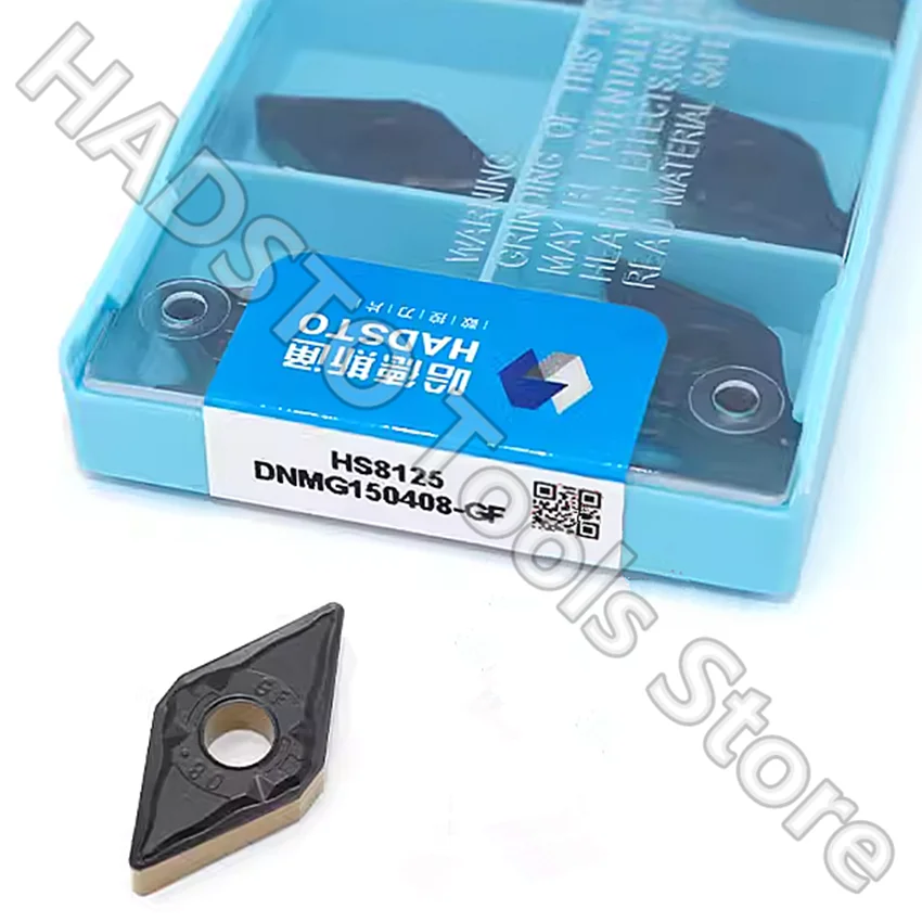 DNMG150404-GF HS8125/DNMG150408-GF HS8125/DNMG150604-GF HS8125/DNMG150608-GF HS8125 HADSTO CNC carbide inserts Turning inserts DNMG150404-GF HS8125/DNMG150408-GF HS8125/DNMG150604-GF HS8125/DNMG150608-GF HS8125 HADSTO CNC carbide inserts Turning inserts