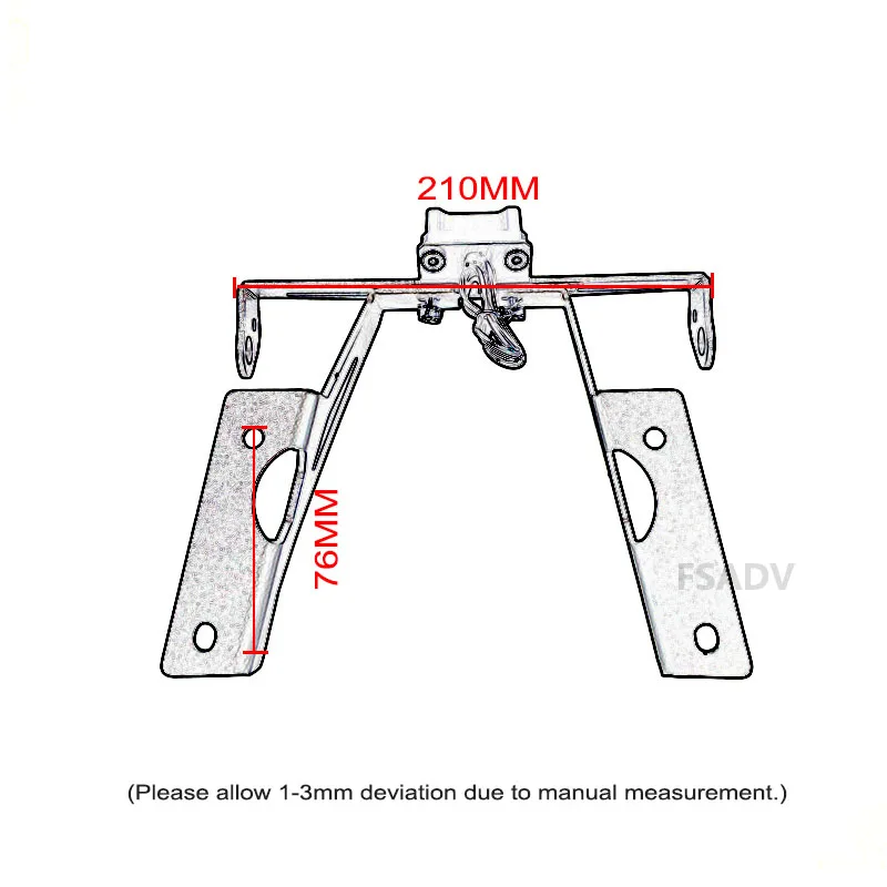 GSXR1000 라이센스 플레이트 홀더 브래킷 스즈키 GSXR 1000 GSX-R1000 2017-2022 오토바이 용 리어 테일 깔끔한 펜더 제거기 키트