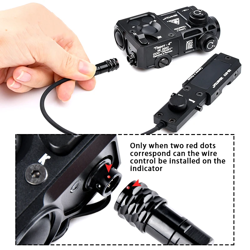 Tactical CNC PERST-4 Aiming Red Green Laser PEQ Blue IR Laser Airsoft can be reset to zero PEQ15 CQBL NGAL Weapon lights hunting
