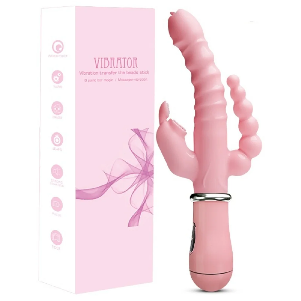 Rabbit G Spot dildo vibrator for women clitoris clit sucker
