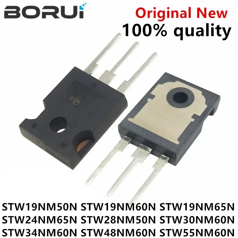 

10PCS/LOT STW19NM50N STW19NM60N STW19NM65N STW24NM65N STW28NM50N STW30NM60N STW34NM60N STW48NM60N STW55NM60N STW62NM60N TO-247