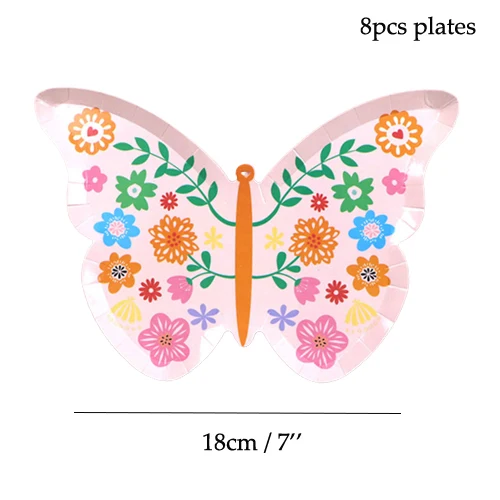 8pcs plates 7inch