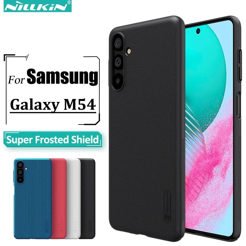 

Nillkin for Samsung Galaxy M54 5G / F54 5G Case, Frosted Shield Luxury PC Hard Protection Back Cover