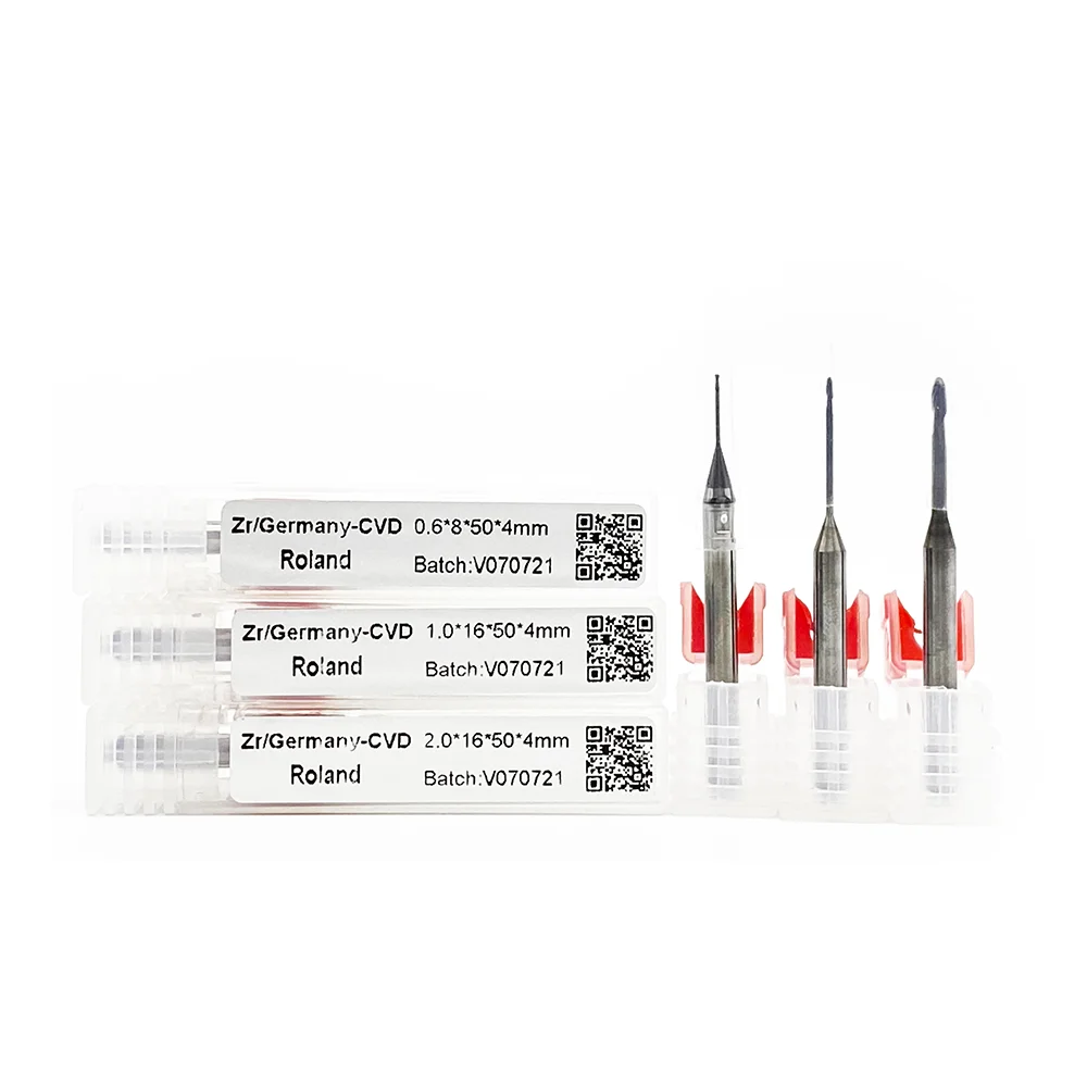 Fresa In Metallo Duro Dentale Dg Shape Roland Dwx 50 Frese Fresatura Zirconia Wax Pmma Per Roland Cad Cam Dental Lab