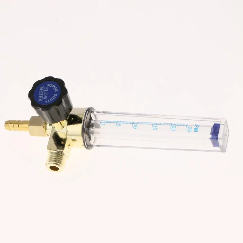7mm Argon Ar CO2 Flow Meter Inlet for Welder Welding 0.35MPA Working Tools