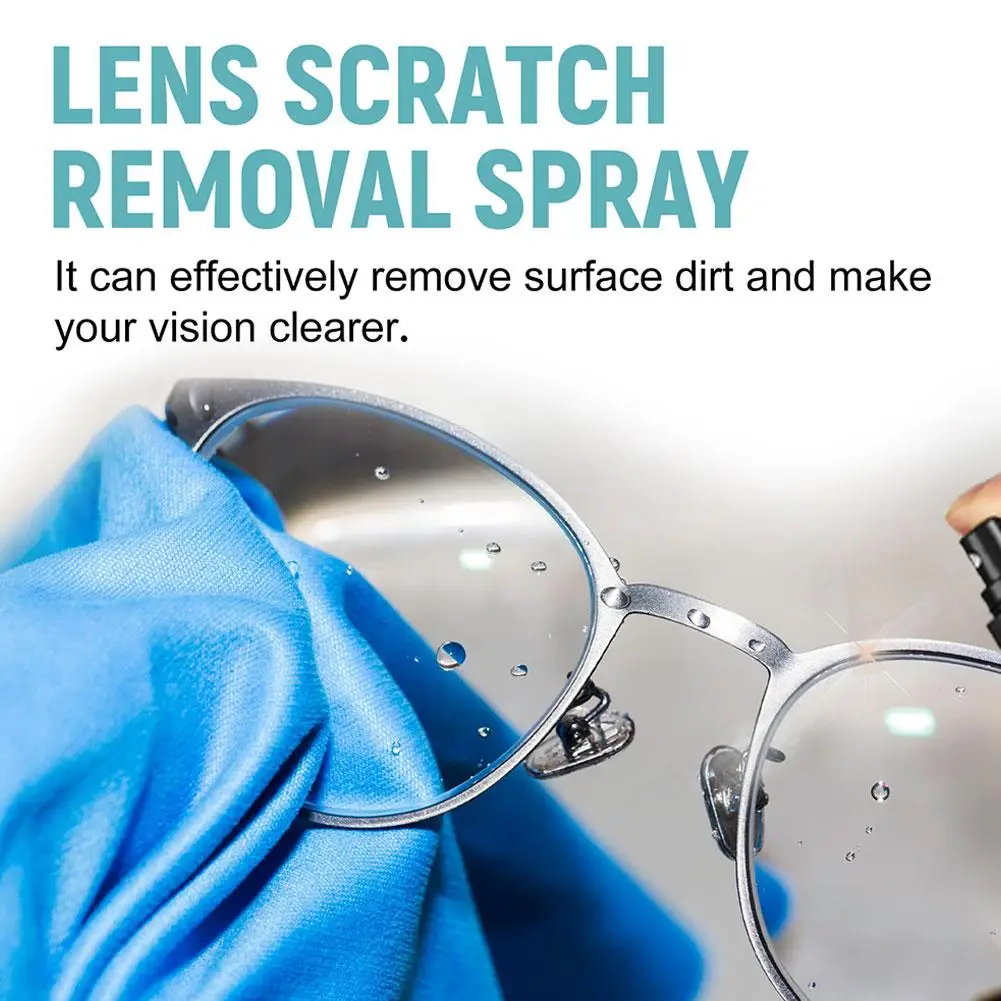 Glasses Lens Cleaner Eyeglass Scratch Removal Spray Lens Fingerprints Dust Oil Cleaner Household Anti Fog Glass Repair Liquid glass cleaner,glasses lens cleaner spray