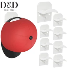 Perchero adhesivo minimalista para gorras de béisbol, soporte de pared para dormitorio, 5/9 piezas, 3 colores