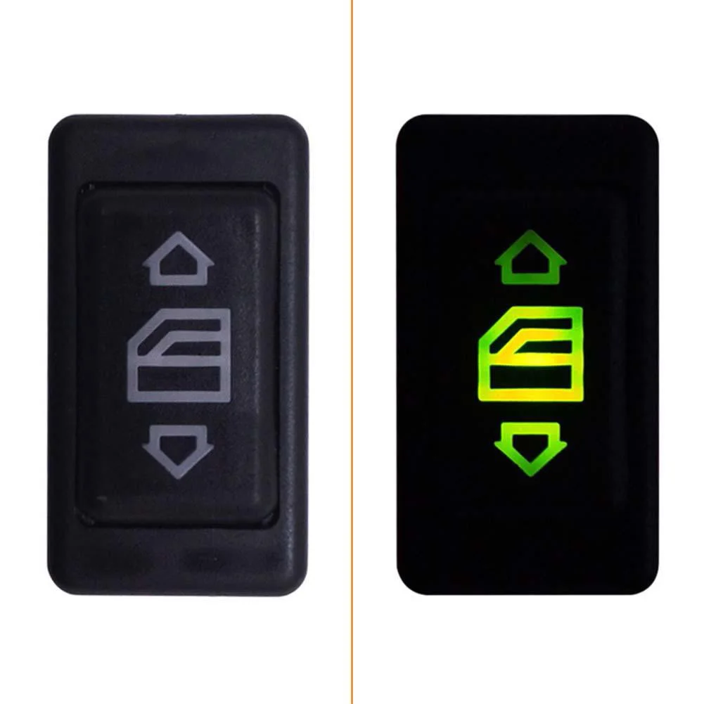 

Vehicle Car Power Glass Switch Lamp 6 Pin 20A OFF/ON SPST Rocker Accessories Electric Window Control Accessories