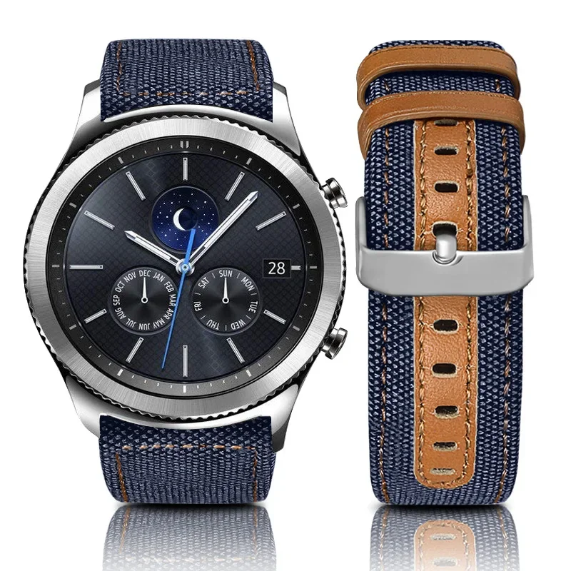 

20mm 22mm Leather Strap For Samsung Watch 6/5/4/3 Huawei watch 4-3 GT3-2 bracelet Band For Amazfit GTR4/GTS4/Bip/Stratos3 Correa