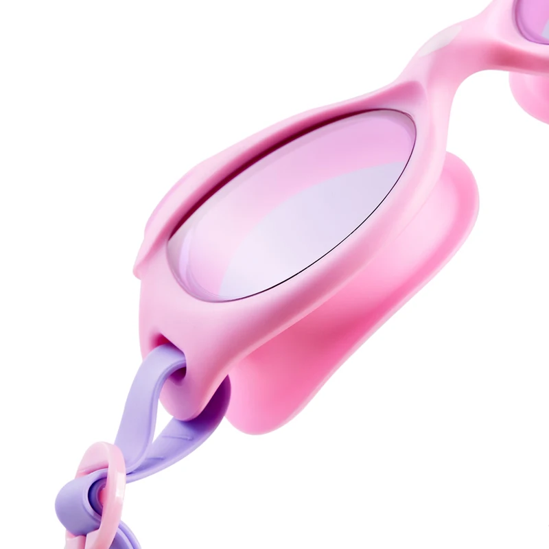 Funny Kids Cat Swimming Goggles Anti-UV HD Lens Anti-fog Pool Glasses for Children No Leaking Quick Adjustable Strap with Case Swimming Goggles Children Safety Goggles
