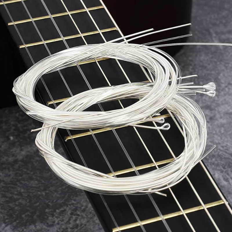 6pcsGuitarStringsNylonClassicalStringsSilverGuitarAccessories