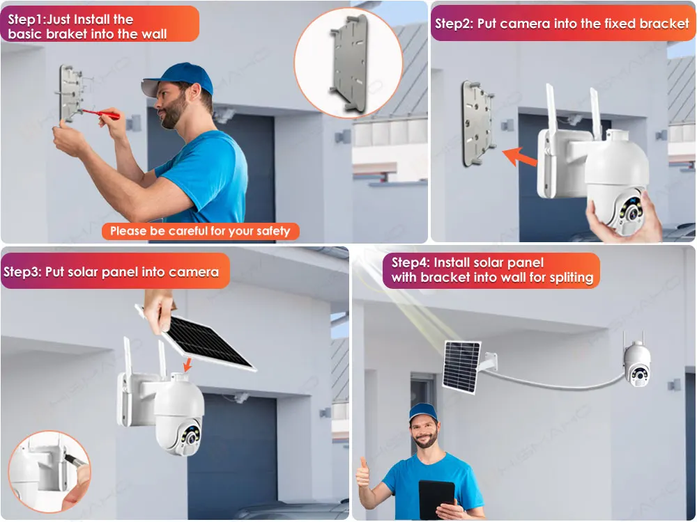 Solar Sım Kartlı Kamera