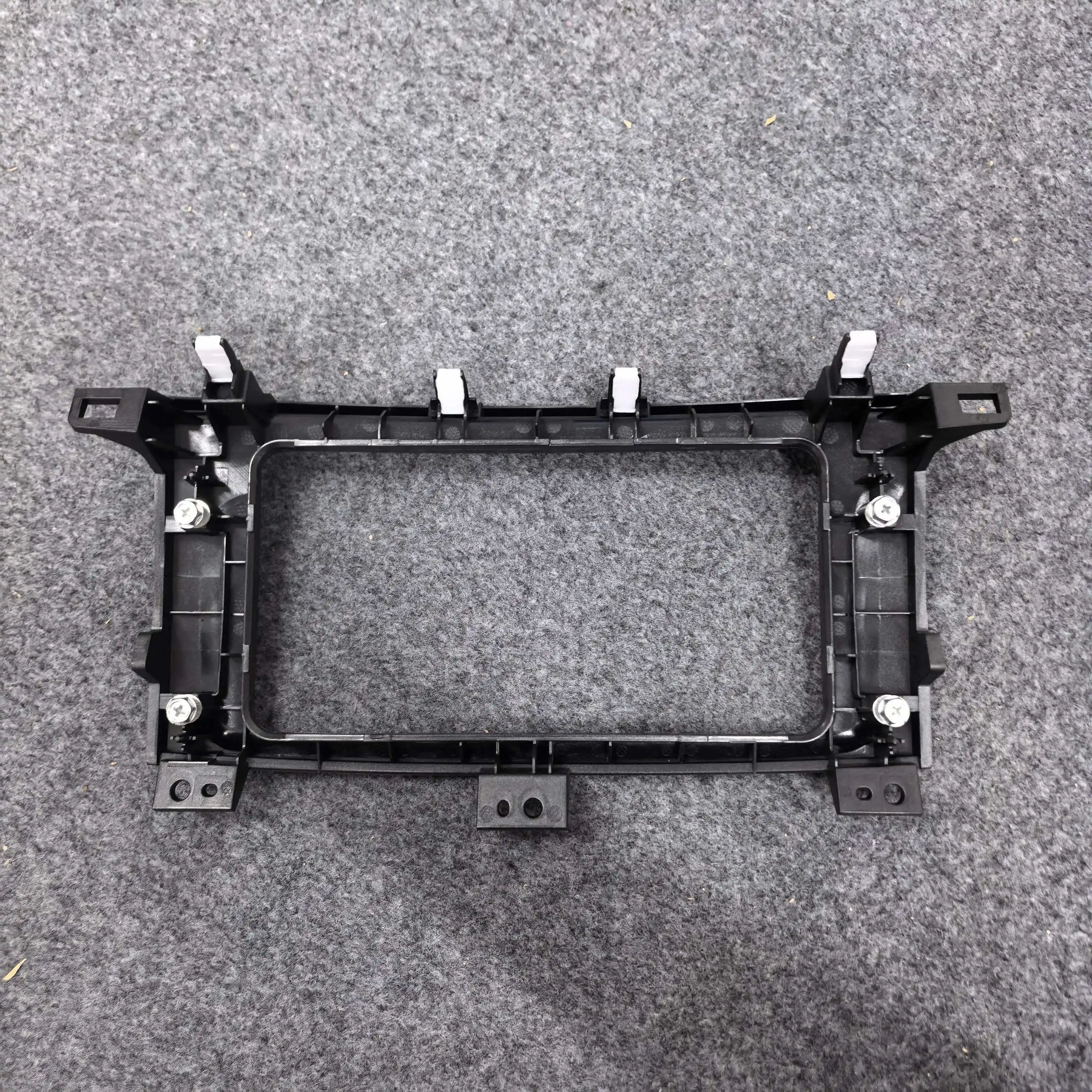 Panel de Control de Aire Acondicionado y Marco Central para DVD para Toyota Land Cruiser LC100 1998-2007, Consola Central del Tablero del Automóvil 55900-60850 6
