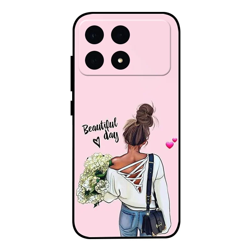 Cute Cartoon Soft Silicone Shockproof Back Case - Enhanced Protection in TPU