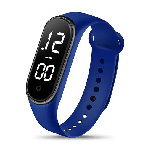 Rubber Luminous Waterproof LED Children's Electronic Watch Casual Fashion Creative Outdoor Sports Student Electronic Watches - Image 15