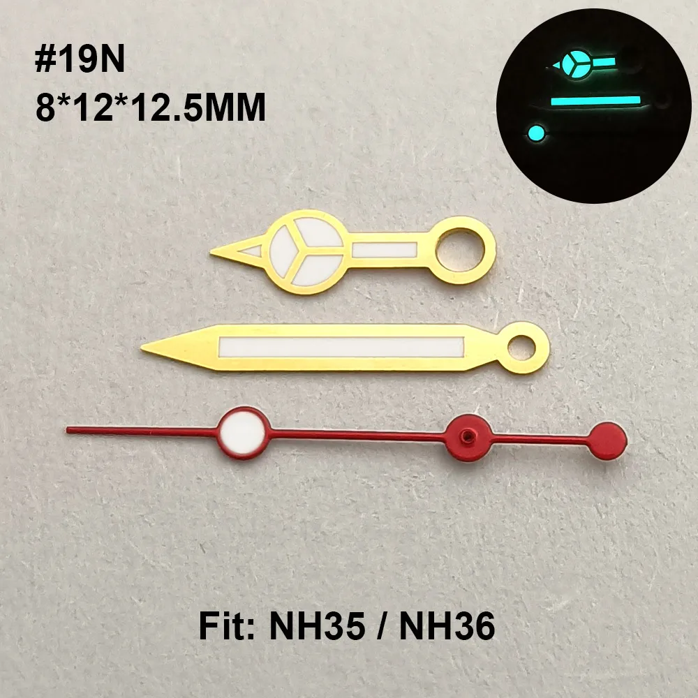 Luminous 12.5mm Watch Hands - Premium Watch Accessories