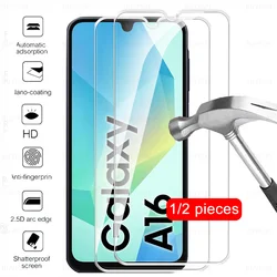 Premium Tempered Glass Full Cover Screen Protector - Crystal Clear - 2 Pieces (A17)