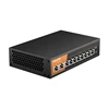 KeepLiNK 10-Port Gigabit Switch with 8-PoE and 2-RJ45 for Uplink Unmanaged Plug and Play
