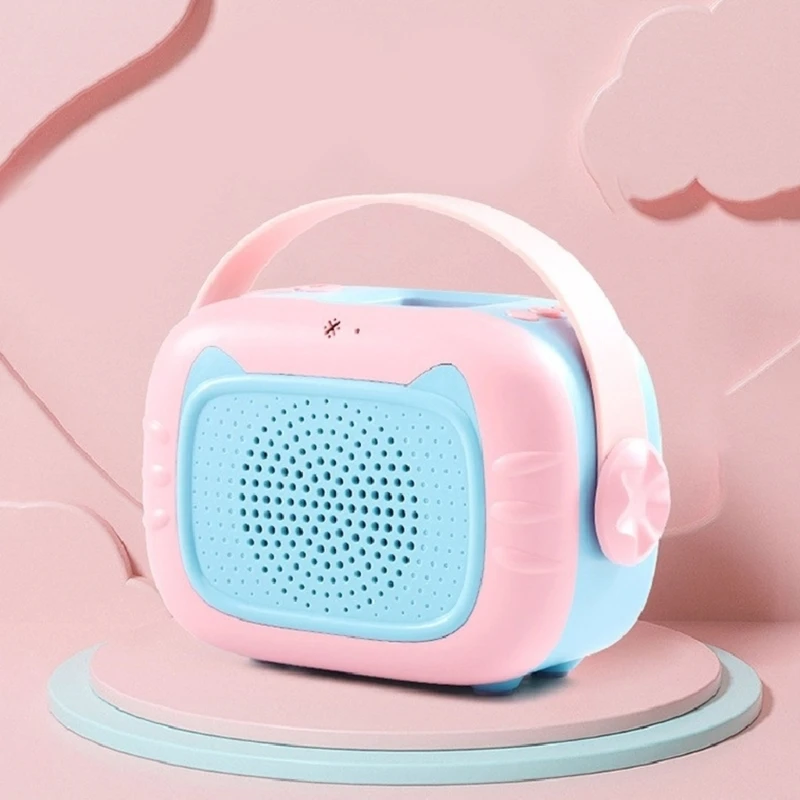 

Kids Karaoke Player with Chinese and English Words Cards Language Learning