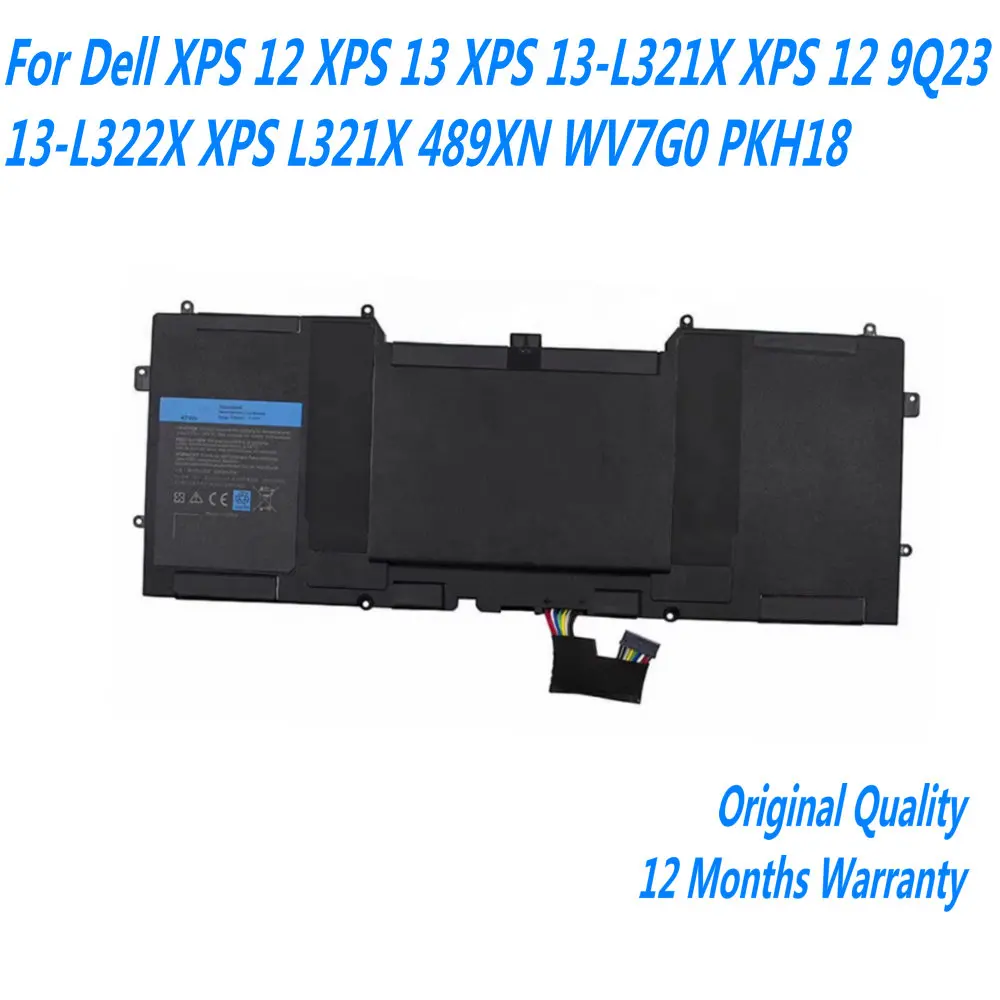 Nuova Batteria Per Laptop 7.4V 47Wh Y9N00 Per Dell Xps 12 Xps 13 Xps Muslimxps 12 9 Q23 Muslimxps L321X 489Xn Wv7G0 Pkh18