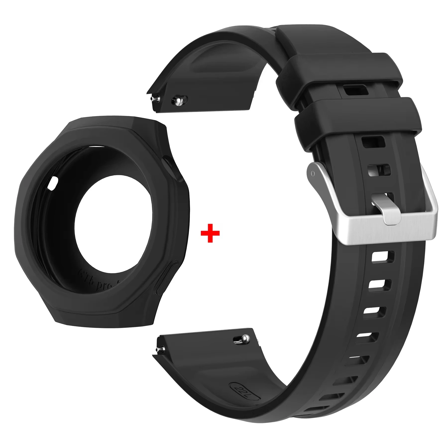 Enhanced Silicone Wristband with Matching Case