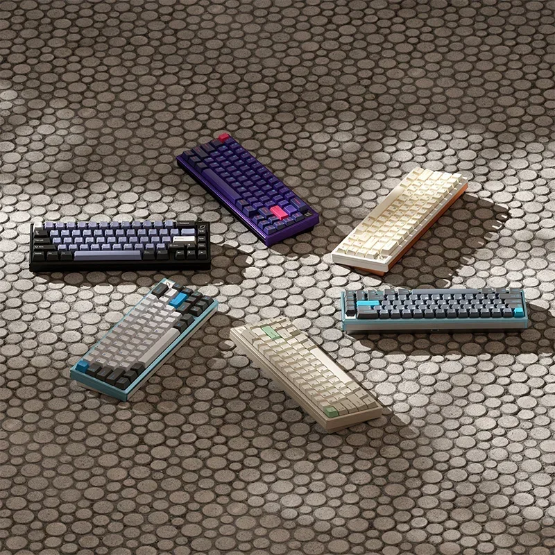 Knife Join65 유선 기계식 키보드 키트, 알루미늄 합금 키트, 65% 개스킷 금속 케이스, 맞춤형 키보드 키트