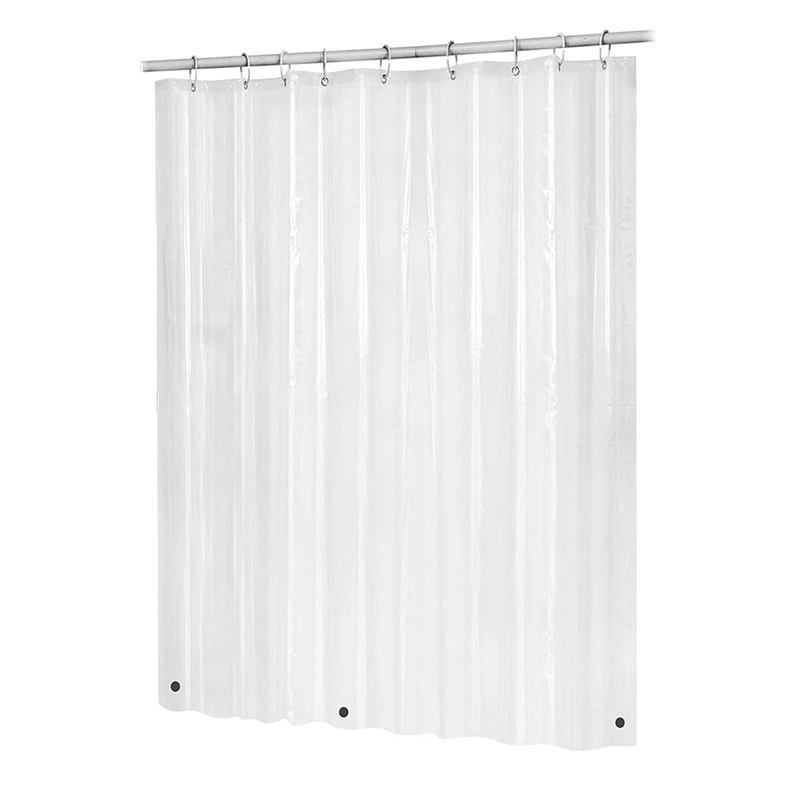 Transparent 3G Shower Curtain Lining Odorless Plastic Waterproof Shower