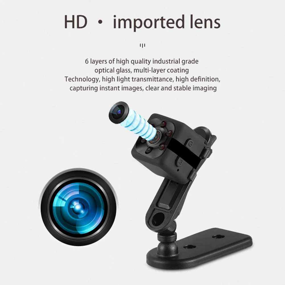 Mini HD Night Vision Security Camera 1080P