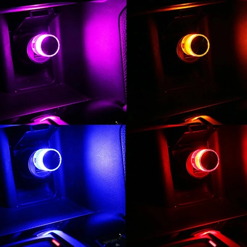Colorful Car Usb Atmosphere Light Led Car Interior Decoration Light Without Modification USB Lighting Atmosphere Color