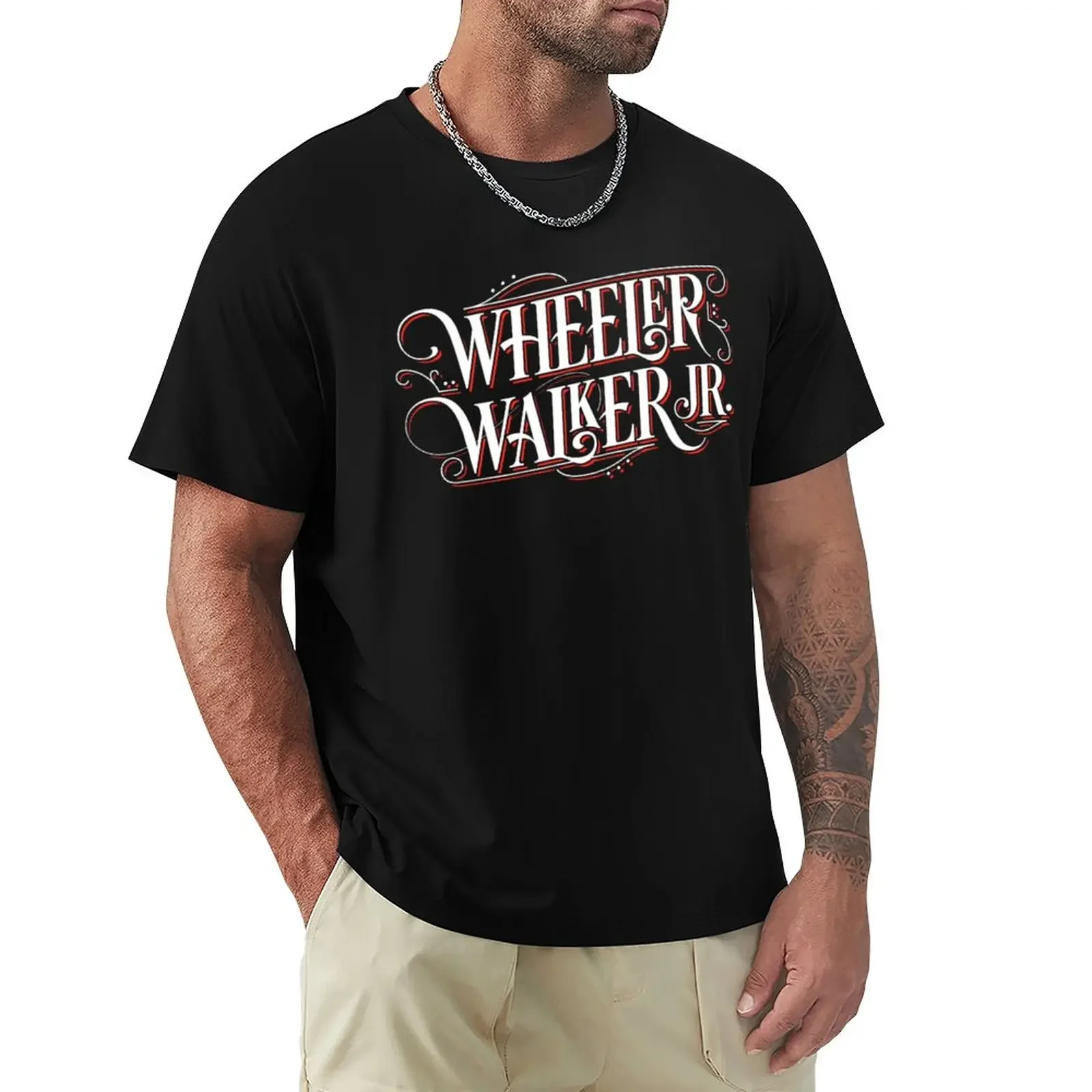 

Wheeler Walker T-Shirt quick drying t-shirt sports fan t-shirts Aesthetic clothing clothes for men