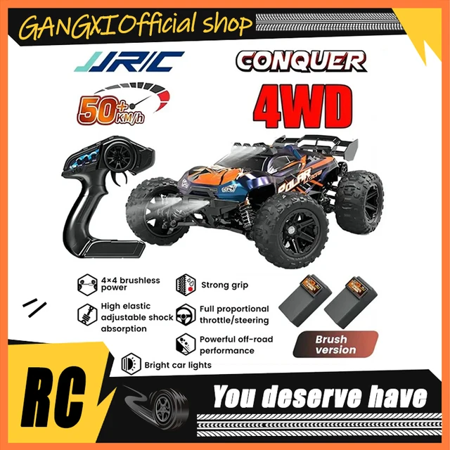 강력한 속도와 내구성으로 경주로를 장악하는 JJRC 원격 제어 오프로드 트럭 강력한 속도와 내구성으로 경주로를 장악하는 JJRC 원격 제어 오프로드 트럭