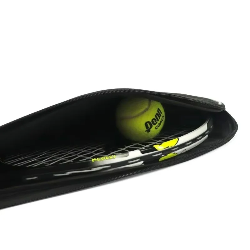Wasserdichte Tennisschlägertasche für einen Schläger in Schwarz