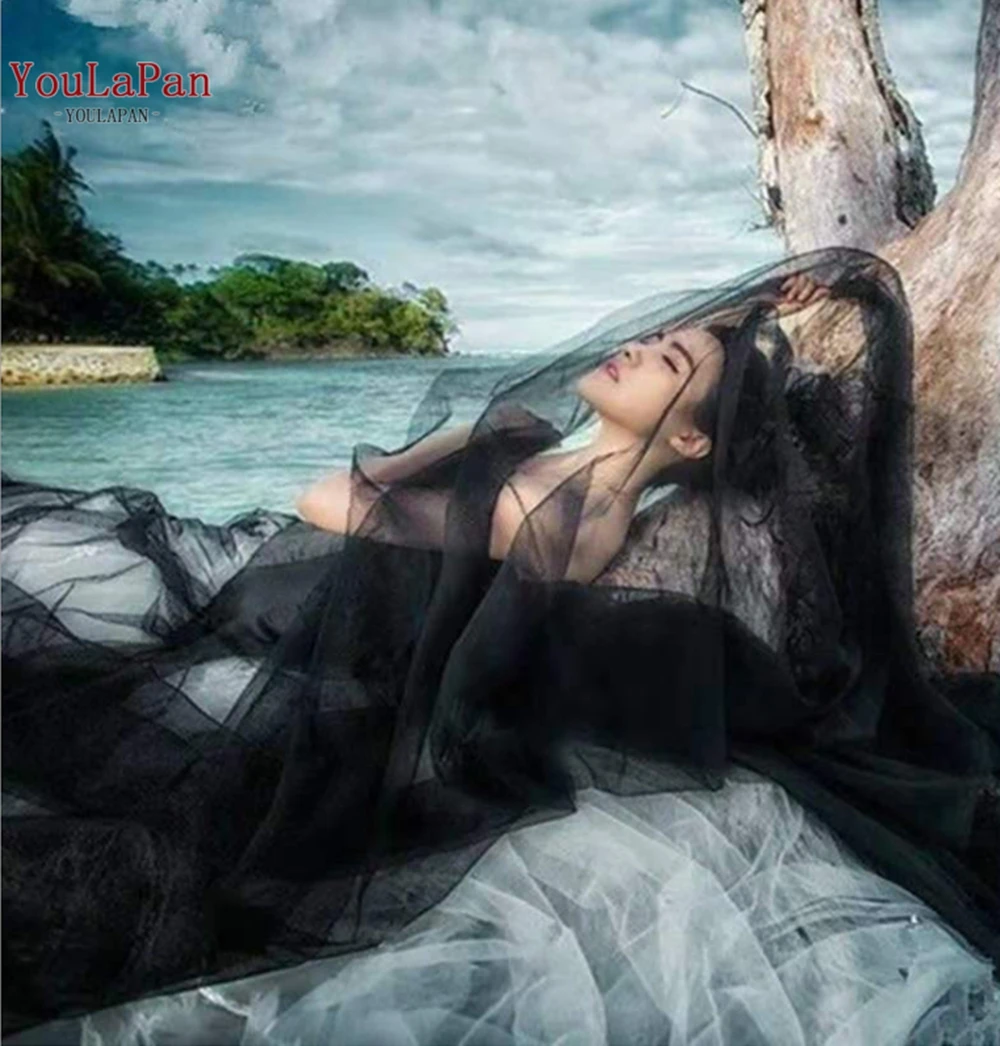 YoulaPan V84 Mesh Apparel Fabrics Sparking Tulle DIY Soft Party Dresses Fabrics by the Meter tulle fabric