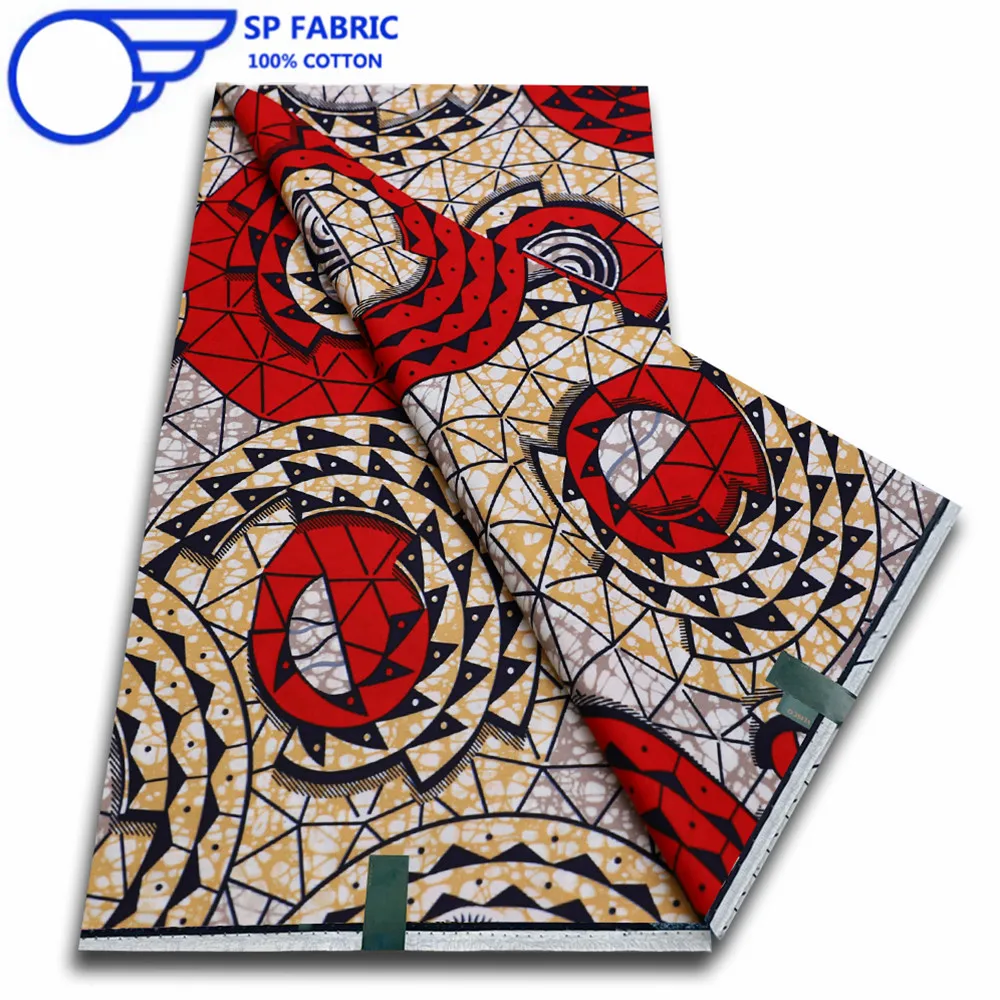 

Classical Super Original Real African Wax Fabric From Holland Ankara Block Prints Pagne Africa Dress 100% Cotton 6 yards Wedding