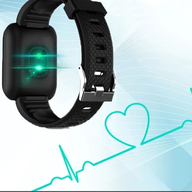 D13 Smart Watch Kids Women Men Heart Rate Blood Pressure Monitor 116Plus Waterproof Smartwatch Sport Watch Clock For Android IOS 6