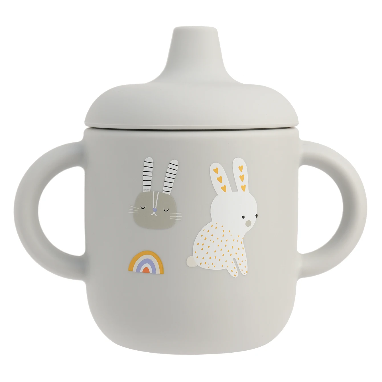 1 قطعة كوب تغذية الطفل من السيليكون الكرتوني BPA ك...