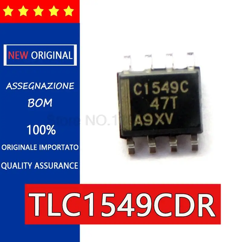 

Новый и оригинальный TLC1549 TLC1549CDR C1549C SOP8