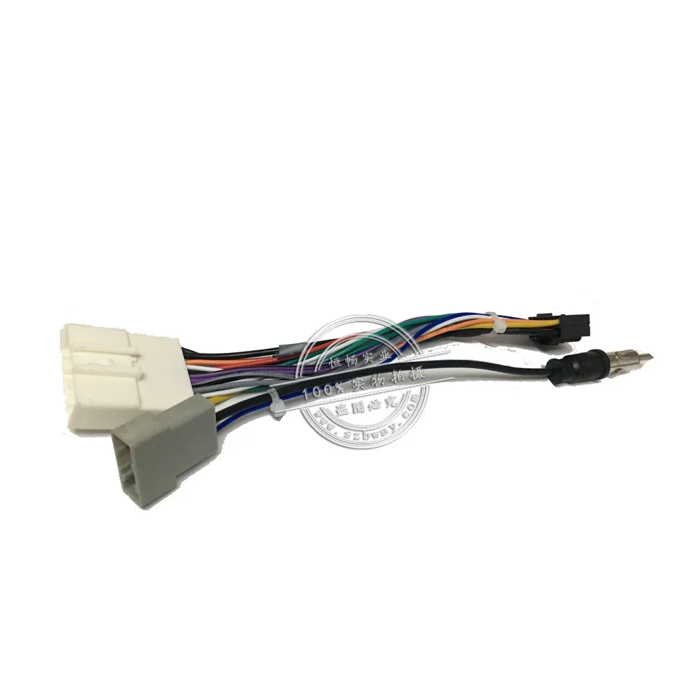 Car Stereo Plug Female ISO Radio Plug Power Adapter Wiring Harness Special For Nissan Tiida ISO harness power cable