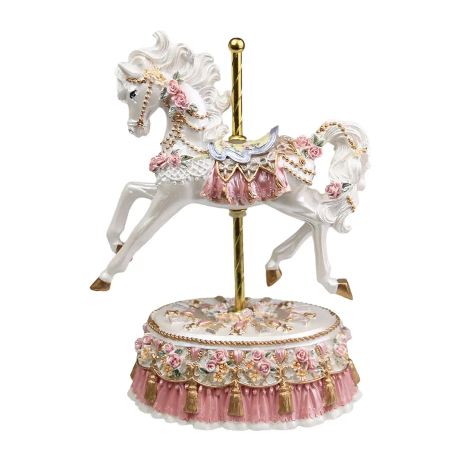 その他 CAROUSEL HORSE STATUE Rearring Carrousel Silver Horse Statue | DArgenta | Unique