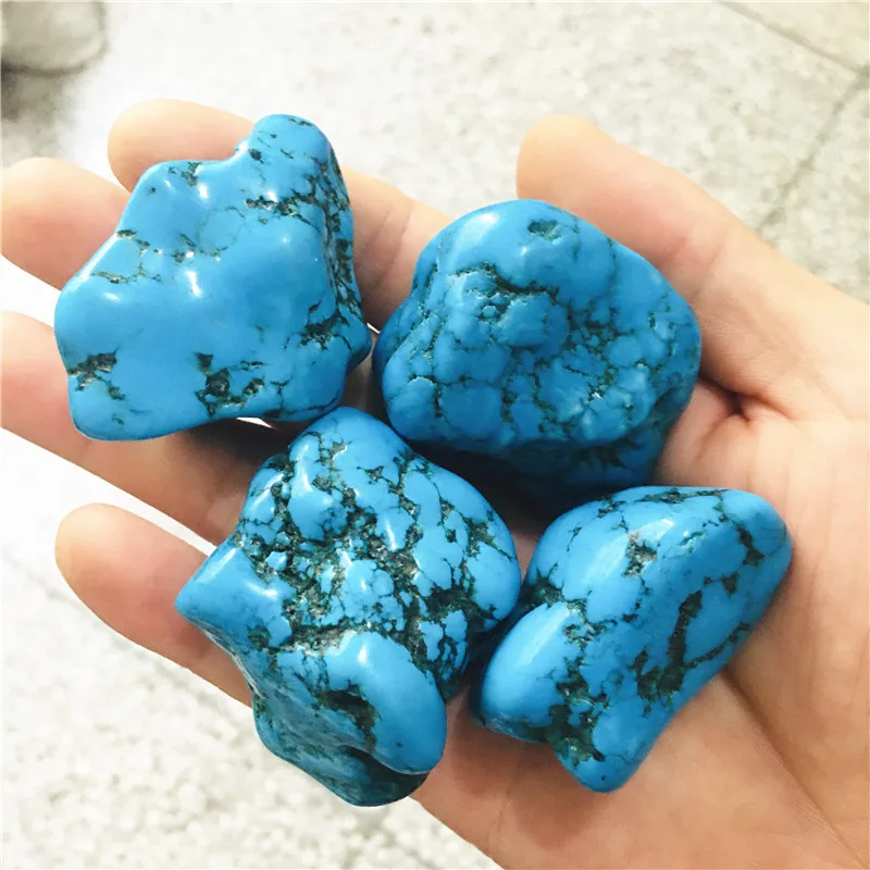 80-150g Natural turquoise mineral bare stone mineral crystal stone 1pc 3